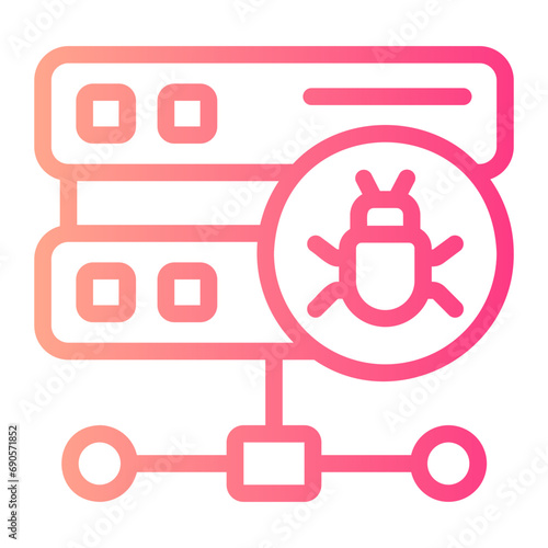 malware gradient icon