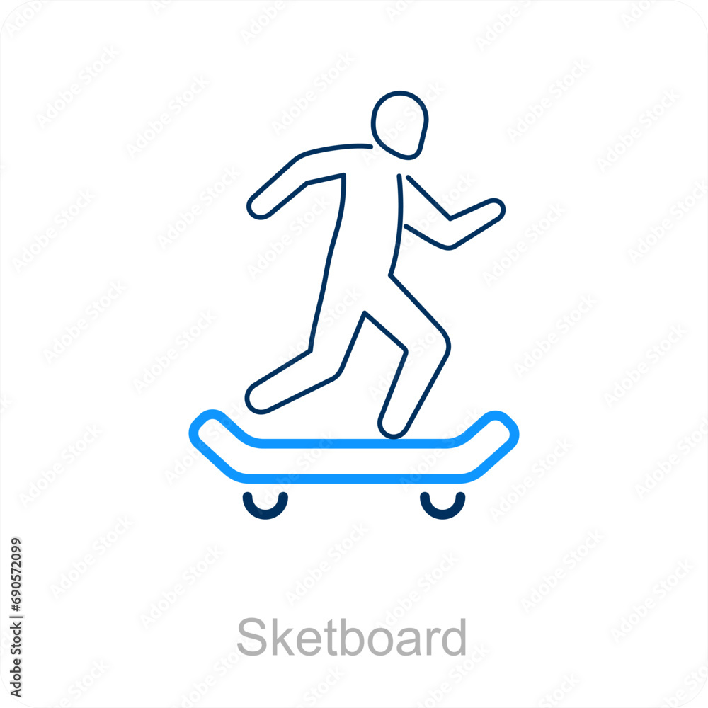 Skate board