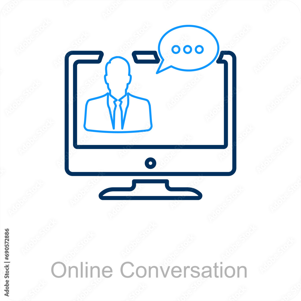 Online conversation Online conversation