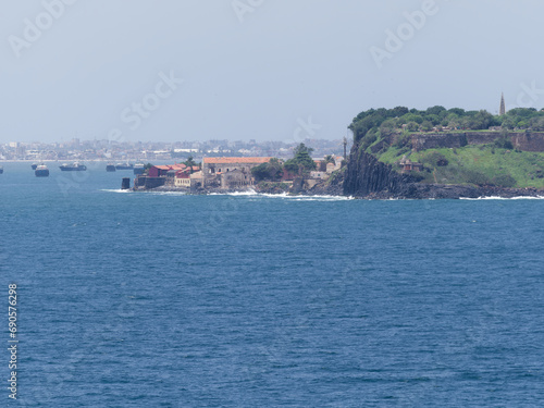 Fort of Goree Island  Dakar  Senegal. Goree Island was the site of one of the earliest European settlements in Western Africa.