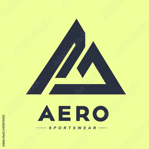 Aero, sportswear logo design