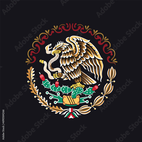 Mexican Logo For commercial use Vector Illustration