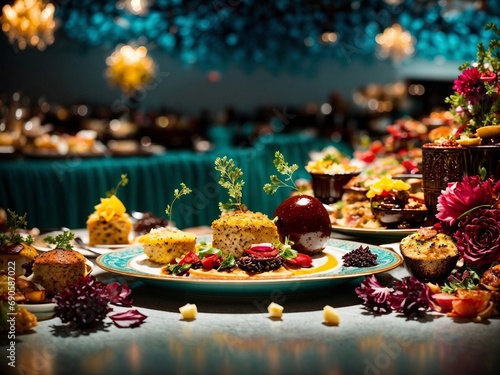 A Table Filled With Delicious Cakes and Sweet Treats
