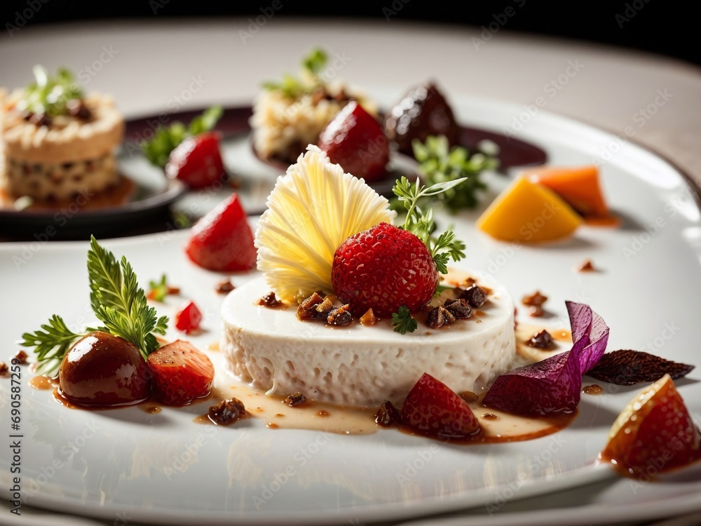 A Delicious Fruit-Topped Dessert