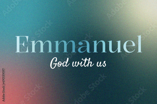 Christian Christmas concept. Birth of Jesus Christ. Greeting card. Jesus is reason for season. Salvation, Messiah, Peace, Hope, Emmanuel, God with us.