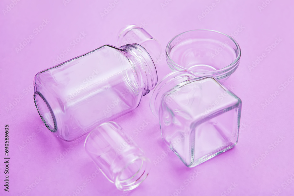 Glass containers for reuse, environmentally friendly use of packaging Glass containers for reuse, environmentally friendly use of packaging
