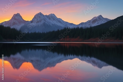 lake in the mountains © Ahmad khan
