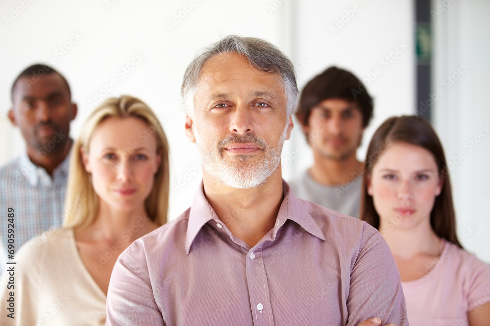 Business, portrait and serious people in office for teamwork, support and trust. Corporate, face or proud marketing team in unity for startup development, partnership and leadership with solidarity Business, portrait and serious people in office for teamwork, support and trust. Corporate, face or proud marketing team in unity for startup development, partnership and leadership with solidarity
