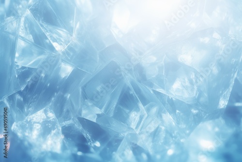 Ice abstract background