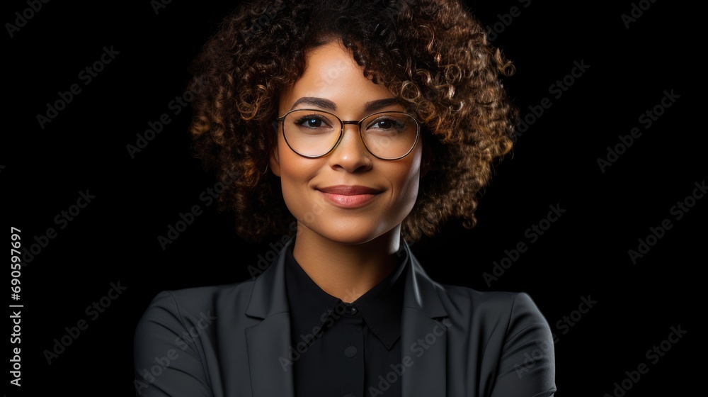Obraz premium Portrait of a confident businesswoman