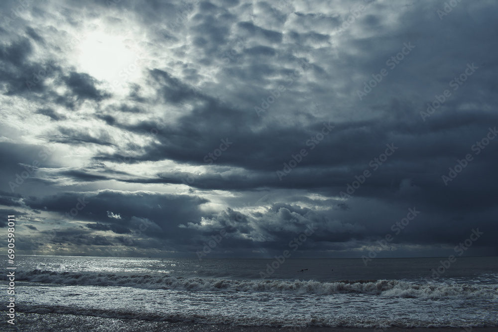 Fototapeta premium storm clouds timelapse