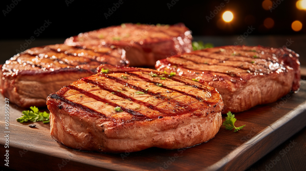 grilled steak HD 8K wallpaper Stock Photographic Image grilled steak HD 8K wallpaper Stock Photographic Image