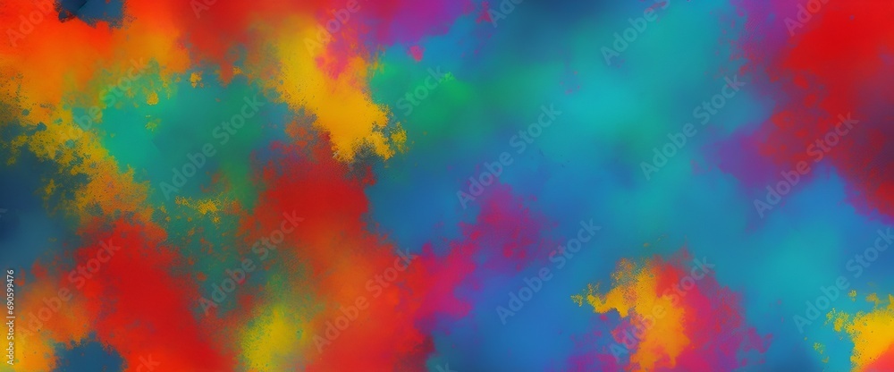 Psychedelic Fractal Background Texture Digital Artwork For Creative Design Illustration.  3d rendering, 3d rendering. Colorful Abstract Background Template for Wallpapers