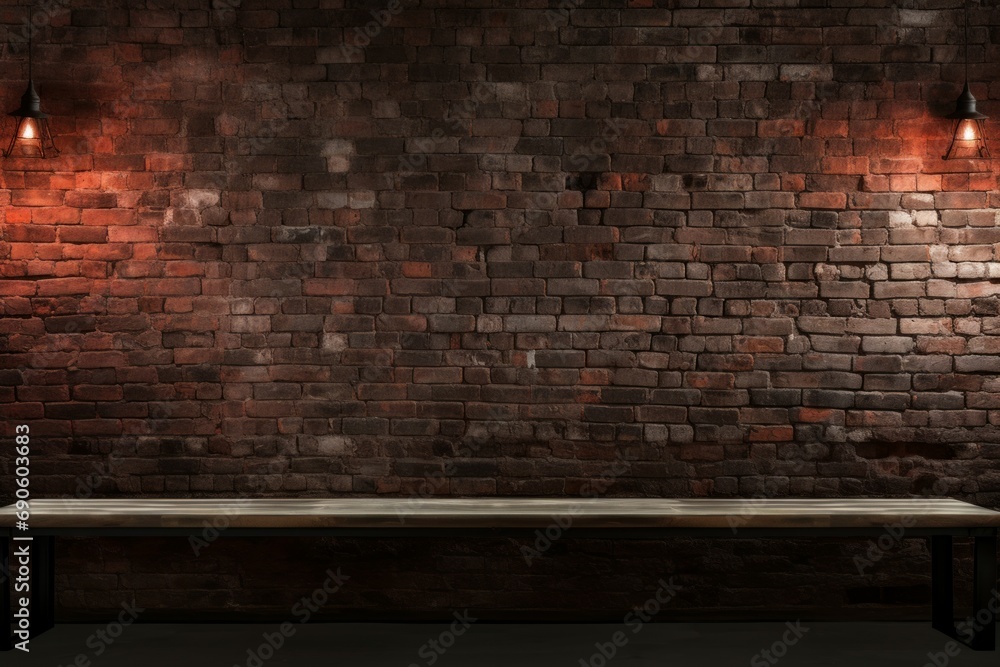 Fragment of the shined brick wall
Fragment of the shined brick wall