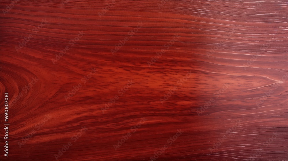Close-up of a polished red wood plank with intricate patterns and smooth surface, showcasing detailed wood grain and organic textures. Perfect for a natural wooden background Close-up of a polished red wood plank with intricate patterns and smooth surface, showcasing detailed wood grain and organic textures. Perfect for a natural wooden background