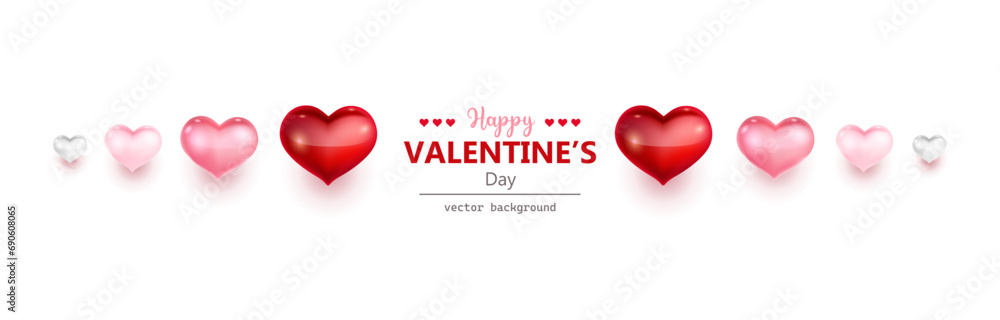 Beautiful Happy Valentine's Day background. vector illustration Beautiful Happy Valentine's Day background. vector illustration
