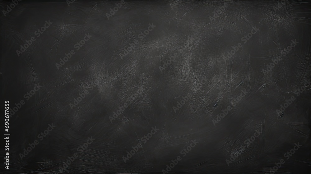 Black Chalkboard Grunge Texture Background
