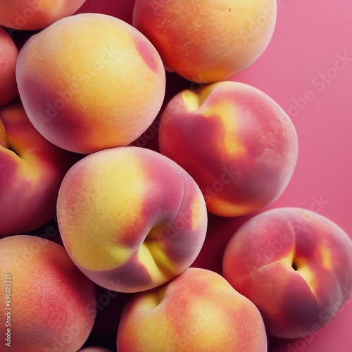 peaches background with place for text. photo