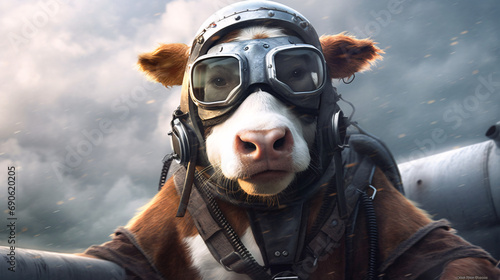 Cow as Pilot