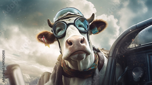 Cow as Pilot photo