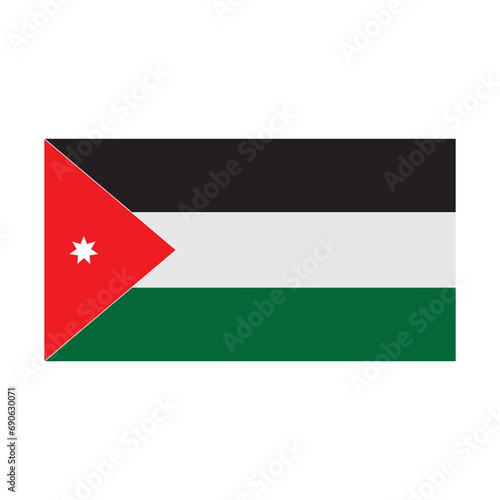 Free Download Jordan flag logo - GFXLoad
