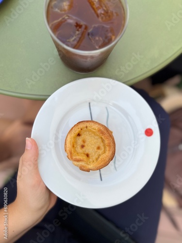 portugalskie ciasteczka, pasteis de nada  © Dominika