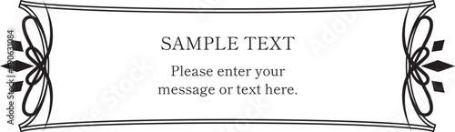 横長の豪華なアンティークフレーム