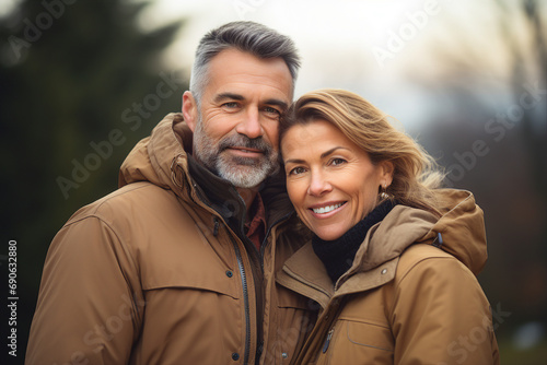 Happy beautiful loving couple enjoying vacation romantic moment AI generated image