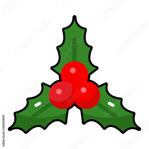  Traditional symbol of holiday affection.