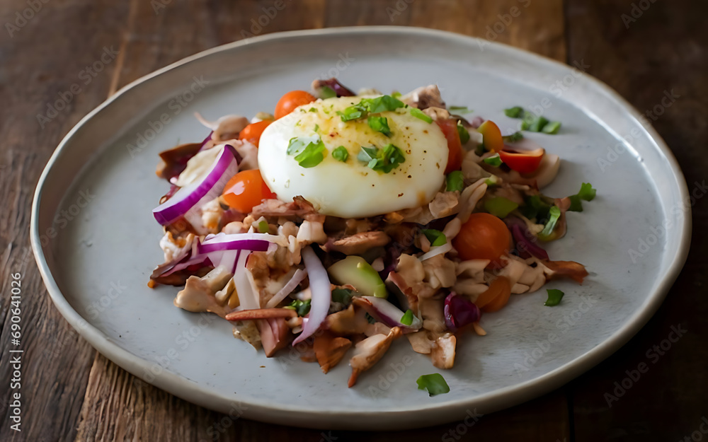 Capture the essence of Musakhan in a mouthwatering food photography shot Generative AI Capture the essence of Musakhan in a mouthwatering food photography shot Generative AI