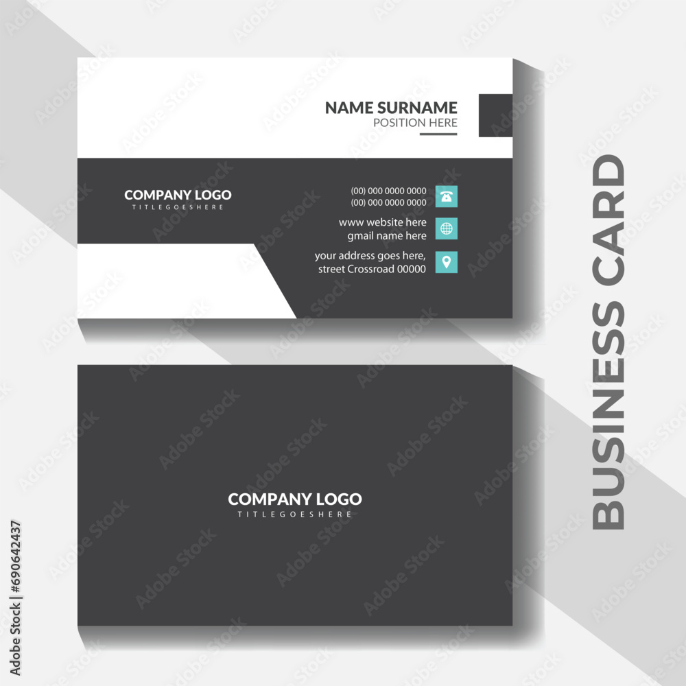 Professional Medical Business Card Template or Medical business card corporate identity design Professional Medical Business Card Template or Medical business card corporate identity design