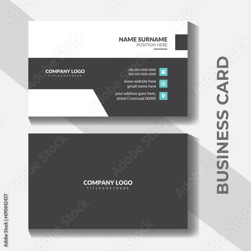 Professional Medical Business Card Template or Medical business card corporate identity design