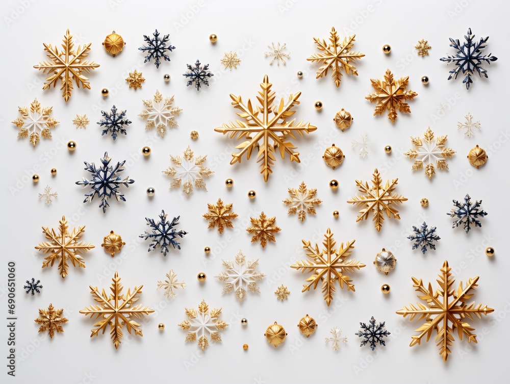 Background filled with snowflakes Christmas and New Year concept Background filled with snowflakes Christmas and New Year concept