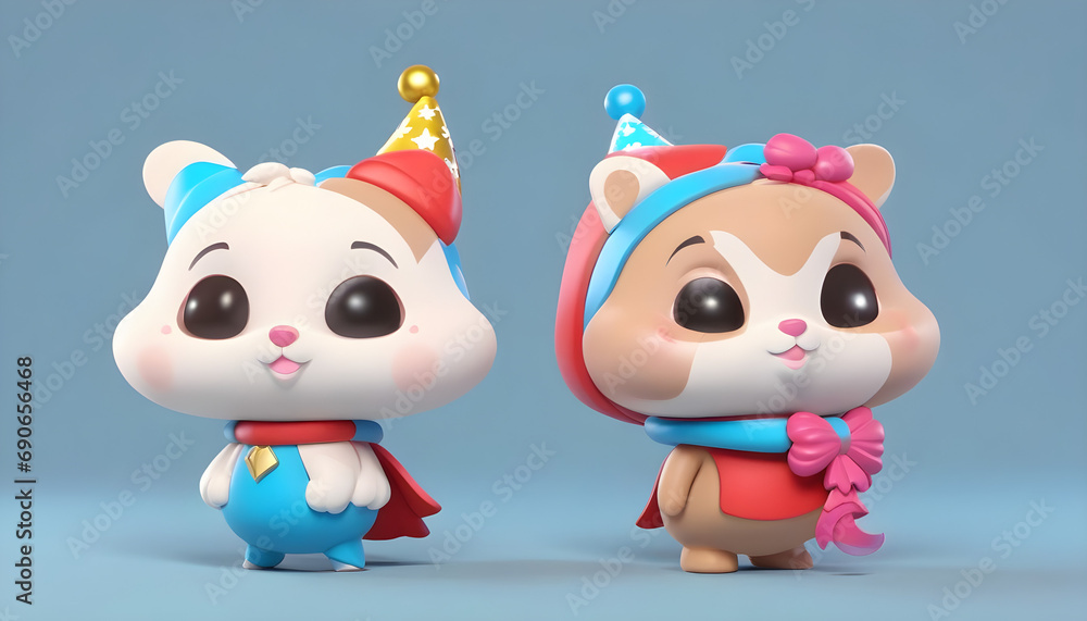 Obraz premium Cat cartoon 