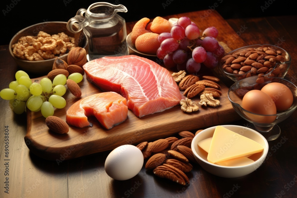 Foods Rich in Vitamin B 5 for Essential Metabolism Walnuts, Hazelnuts