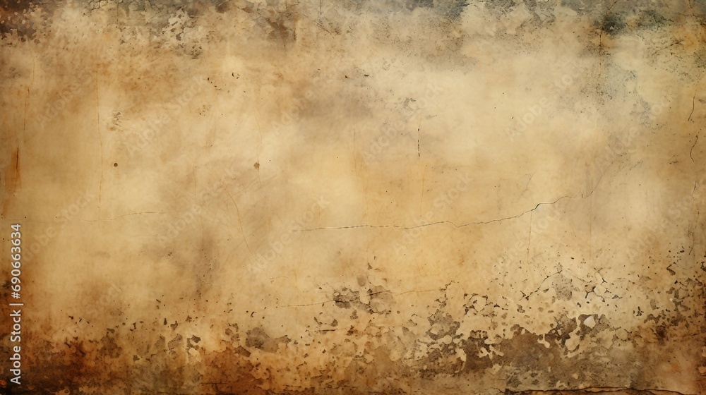 Old grunge paper texture background AI Generated