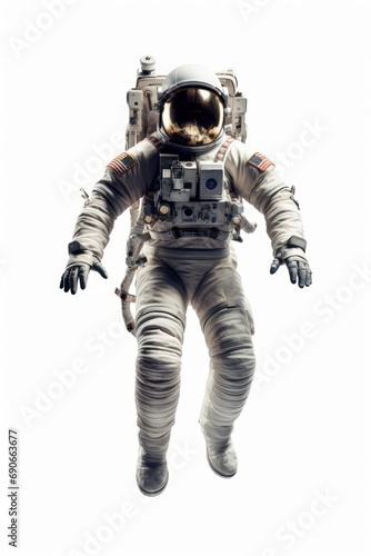 Astronaut isolated on white background 
