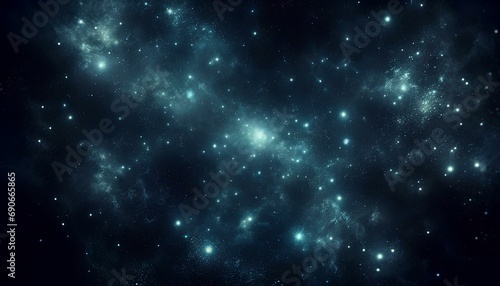 Space Background With Stars.