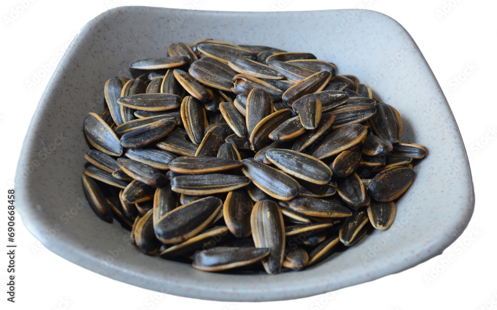 Sunflower seed on transparent background Sunflower seed on transparent background
