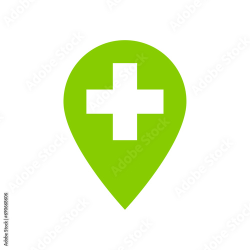 Medical location icon