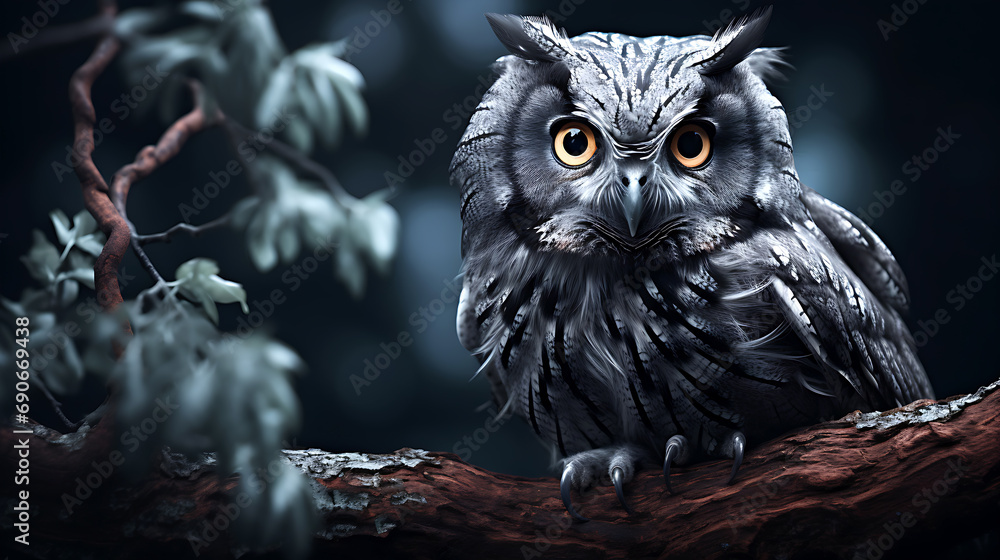 Owl Perched on Tree Branch, Closeup Owl, Wise Owl Closeup, Nocturnal Bird of Prey, Tree-Dwelling Owl, Feathered Beauty, Close View of Owl, Nature's Watcher, Owl Gazing Owl Perched on Tree Branch, Closeup Owl, Wise Owl Closeup, Nocturnal Bird of Prey, Tree-Dwelling Owl, Feathered Beauty, Close View of Owl, Nature's Watcher, Owl Gazing
