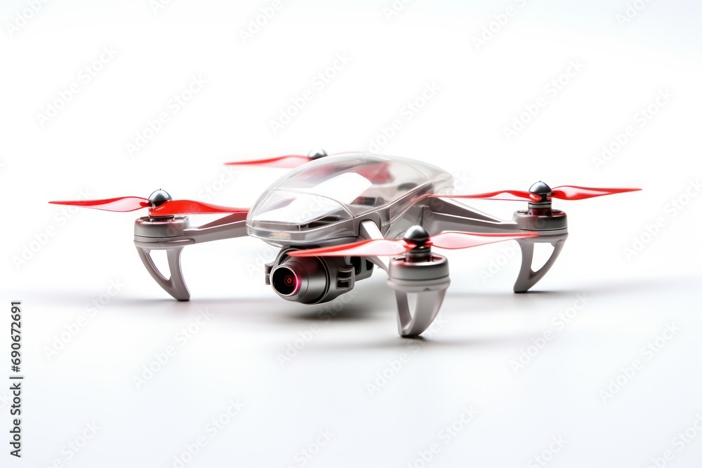 Drone isolated on white background 