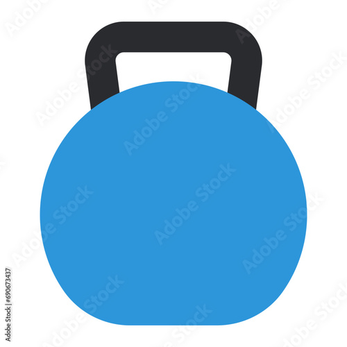 Kettlebell icon.