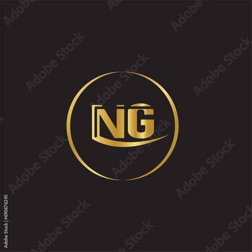  GN Creative, modern, logo Design