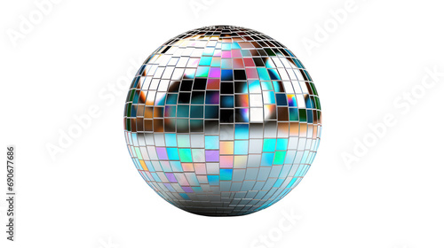 Colorful Disco ball multi-colored party nightlife rainbow 