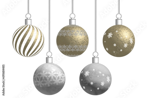Elegant Christmas Ornaments and Festive Holiday Decorations