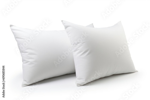 Pillow talk isolated on white background