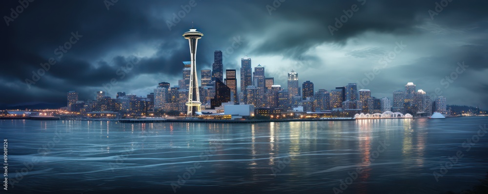 Seattle, USA ,super realistic