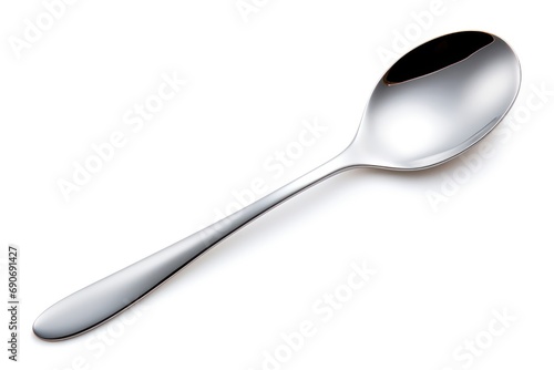 Slotted spoon isolated on white background