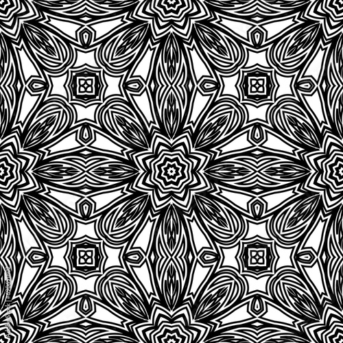 abstract floral seamless pattern. vector background